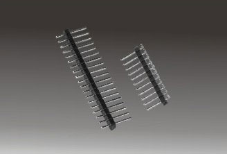  排针1.27mm,0.40SQ Pin Header,Single Row,Straight/Right Ang