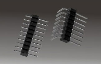 排针1.27mm0.40SQ Pin HeaderSingle RowStraight