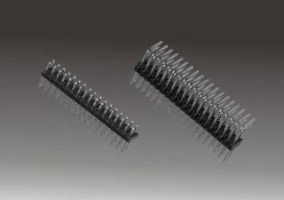 排针1.27mm Pin HeaderDual RowStraight/Right Angle