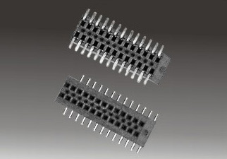 排母0.8*1.2mm Female HeaderDual RowS.M.T